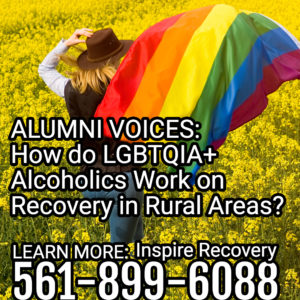 How do LGBTQ folks work on recovery in rural areas.