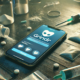 A phone showing grindr logo app, surrounded by substances used in chemsex.